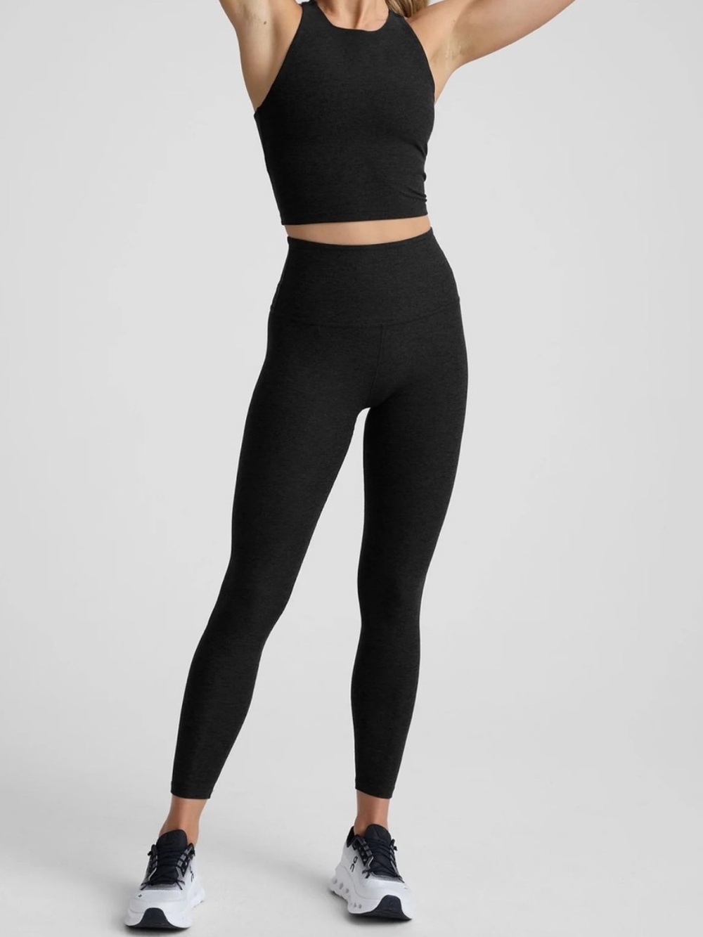 Beyond Yoga Spacedye Caught in The midi Black Leggings Size S
